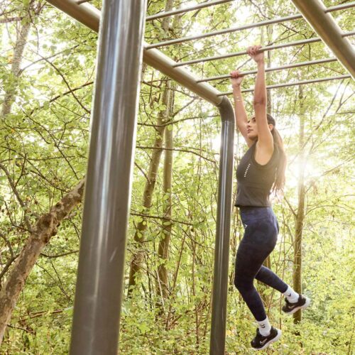 Obstacle Course Racing in jungle areas