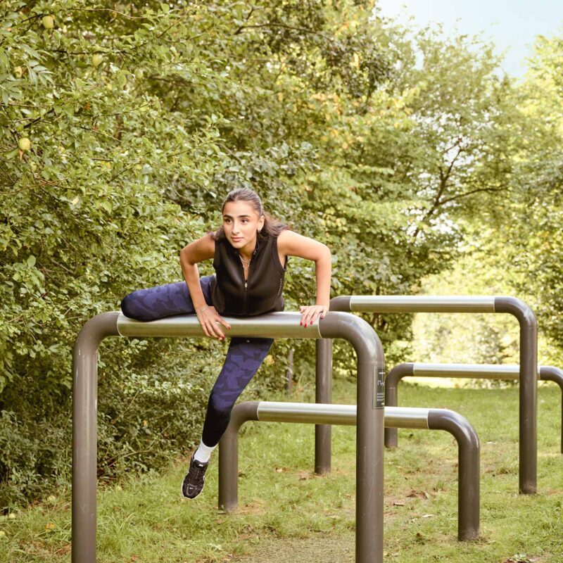 Over-Under - Ninja Warrior Track obstacles in public areas